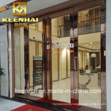 Exterior Stainless Steel Glass Commercial Entry Doors